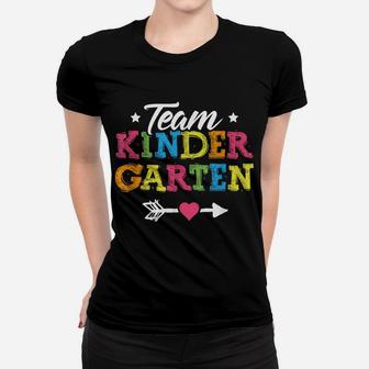 Team Kindergarten Shirt Teacher Student Kids Back To School Women T-shirt | Crazezy