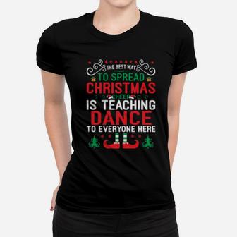 The Best Way To Spread Cheer Is Teaching Women T-shirt - Monsterry AU