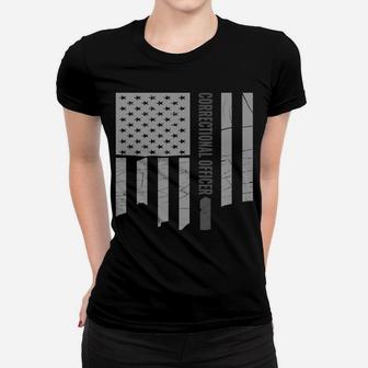 Thin Gray Line Silver American Design Women T-shirt | Crazezy CA