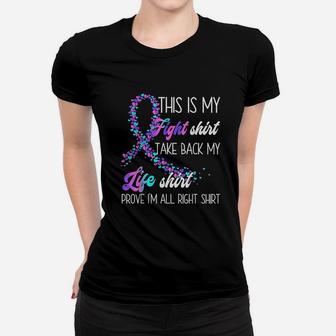 This Is My Fight Women T-shirt | Crazezy CA