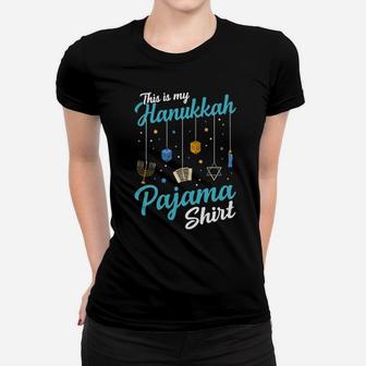This Is My Hanukkah Pajama Women T-shirt - Monsterry