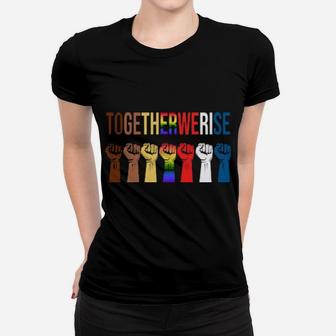 Togetherwerire Black Lives Matter Symbol Lgbt Women T-shirt - Monsterry UK