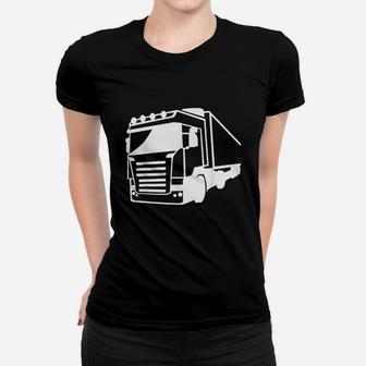Truck Is Running Women T-shirt | Crazezy