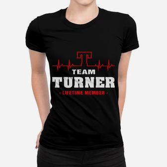 Turner Surname Proud Family Team Turner Lifetime Member Women T-shirt | Crazezy DE