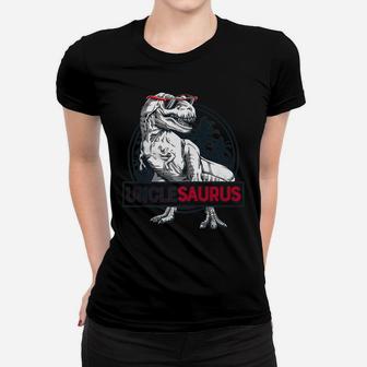 Unclesaurus T Rex Dinosaur Men Uncle Saurus Family Matching Women T-shirt | Crazezy