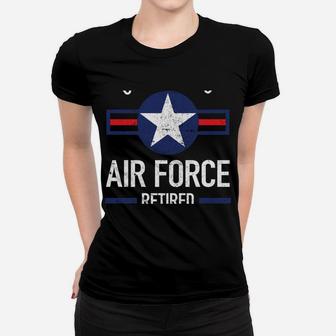 United States Retired Air Force Military Retirement Shirt Women T-shirt | Crazezy