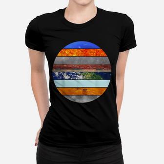Universe All Planets Solar System Cosmology Astronomy Gift Women T-shirt | Crazezy AU