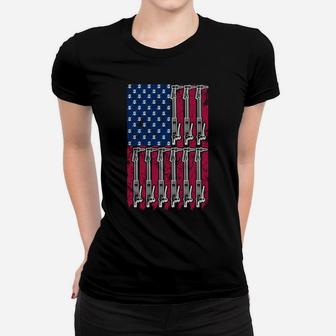 Us Flag Patriotic Weld Tee Welding Welder Christmas Gift Sweatshirt Women T-shirt | Crazezy