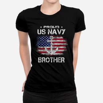 Us Navy Proud Brother - Proud Us Navy Brother Veteran Day Women T-shirt | Crazezy
