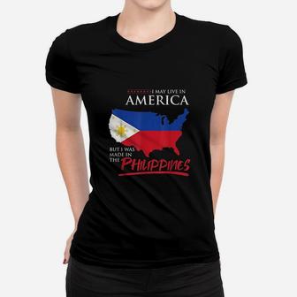 Usa American Filipino Pinoy Roots Philippines Women T-shirt | Crazezy CA
