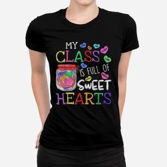 Valentines Day Gift For Teachers Cute Valentines Teacher Women T-shirt | Crazezy DE