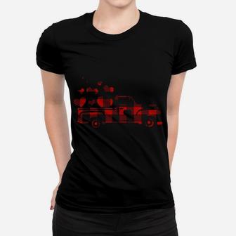 Valentines Truck With Heart Women T-shirt - Monsterry AU