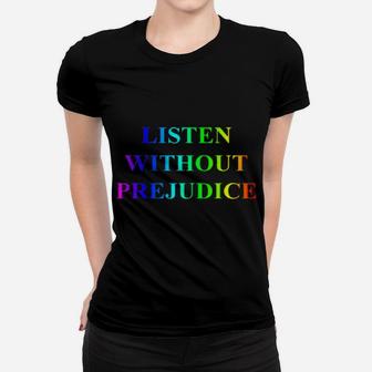 Victoria Beckham Listen Without Prejudice Lgbt Women T-shirt - Monsterry UK