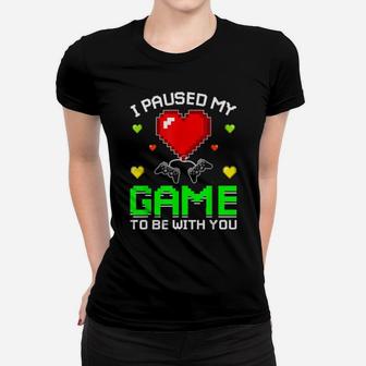 Video Gamer Heart Controller Valentine's Day Kid Boys Gaming Women T-shirt - Monsterry