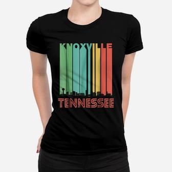 Vintage 1970'S Style Knoxville Tennessee Skyline Women T-shirt | Crazezy