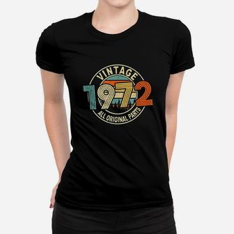 Vintage 1972 49 Years Old Gift 49Th Birthday Women T-shirt | Crazezy UK