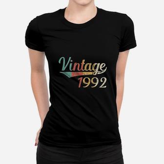 Vintage 1992 Made In 1992 Birthday Gift Men Women Women T-shirt | Crazezy