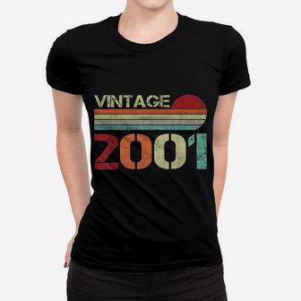 Vintage 2001 Funny 21 Years Old Men And Women 21St Birthday Women T-shirt | Crazezy AU