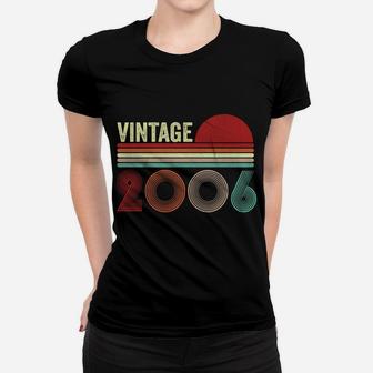 Vintage 2006 Funny 14 Years Old Boys And Girls 14Th Birthday Women T-shirt | Crazezy