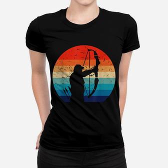 Vintage Archery Archer Bow Hunting Women T-shirt | Crazezy DE
