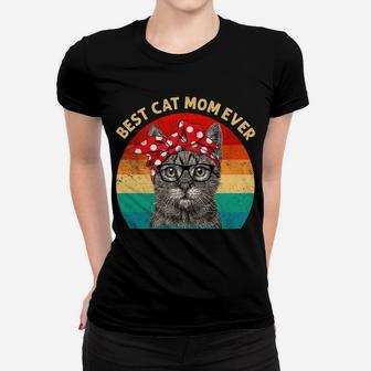 Vintage Best Cat Mom Ever - Best Cat Mom Ever Women Women T-shirt | Crazezy AU