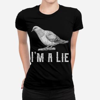 Vintage I Am A Lie Bird Aren't Real Spies Awesome Cute Gift Women T-shirt | Crazezy