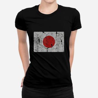 Vintage Japanese Flag Of Japan Souvenir Gift Women T-shirt | Crazezy DE