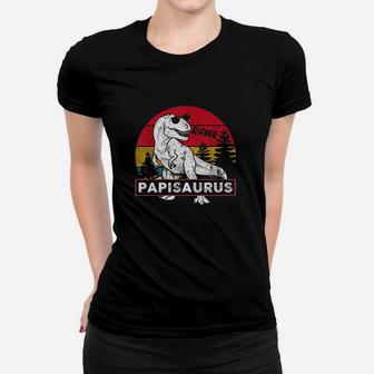 Vintage Papisaurus Papi Saurus Dinosaur Women T-shirt | Crazezy