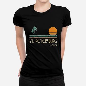 Vintage St Petersburg Florida Women T-shirt | Crazezy CA
