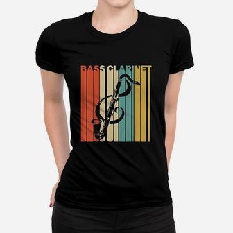 Vintage Style Bass Clarinet Women T-shirt | Crazezy AU
