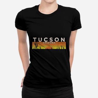 Vintage Tucson Arizona Desert Retro Women T-shirt | Crazezy UK