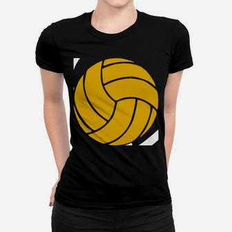 Water Polo Ball Love Heart Symbol Swimming Sport Gifts Women T-shirt | Crazezy