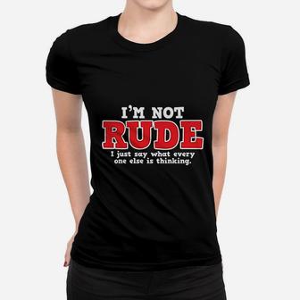 What Every One Else Is Thinking Women T-shirt - Thegiftio