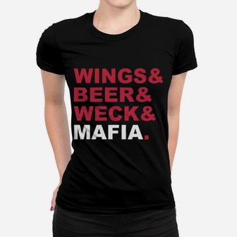 Wings Beer Weck Mafia Women T-shirt - Monsterry AU