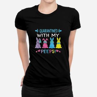 With My Peep Happy Easter Day Women T-shirt | Crazezy AU