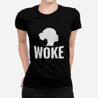 Woke Af Knowledge And Equality Stay Woke Gift Women T-shirt - Thegiftio