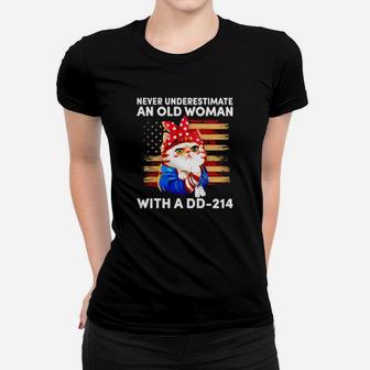 Woman With A Dd 214 Women T-shirt - Monsterry