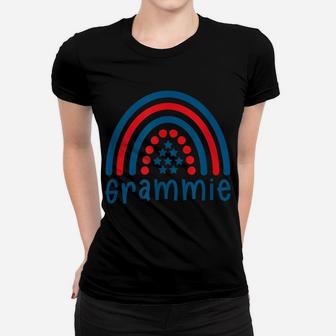 Women Grammie With Boho Rainbow 4Th July Design Funny Gift Women T-shirt | Crazezy DE