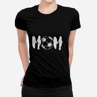 Women Soccer Mom Motherhood Graphic Off Shoulder Tops Women T-shirt | Crazezy