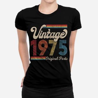 Womens 1975 Vintage 1975 Birthday Gift Men Women Born Made 1975 Women T-shirt | Crazezy AU