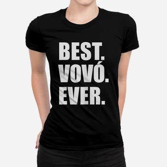 Womens Best Vovo Ever Portuguese Grandmother Women T-shirt | Crazezy