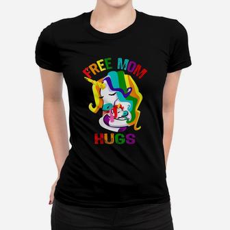 Womens Free Mom Hugs Lgbt Gay Pride Women T-shirt | Crazezy AU