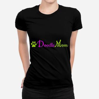 Womens Goldendoodle Text & Graphic Design For A Proud Doodle Mom Women T-shirt | Crazezy CA