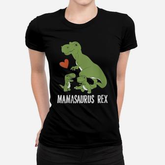 Womens Mamasaurus Rex Dinosaur Lover Mother's Day Gift Women T-shirt | Crazezy