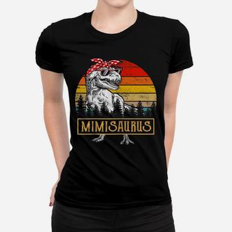 Womens Mimisaurus Dinosaur Tshirt Rex Mother Day For Mom Gift Women T-shirt | Crazezy