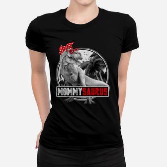 Womens Mommysaurus Shirt Mothers Day Gift T-Rex Mom Dinosaur Women T-shirt | Crazezy