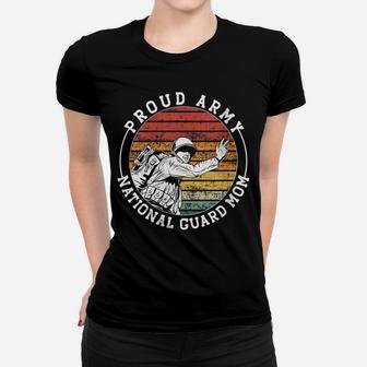 Womens National Guard Mom Shirt Proud Army National Guard Mom Gift Women T-shirt | Crazezy AU