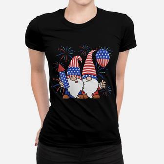 Womens Patriotic Gnomes Usa American Flag 4Th Of July Gnome Women T-shirt | Crazezy DE