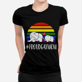 Womens Proud Gay Mom Love Rainbow Flag Lgbt Pride Gifts Women T-shirt | Crazezy DE