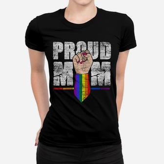 Womens Proud Mom - Gay Pride Month Mother Day Lgbt Women T-shirt | Crazezy DE